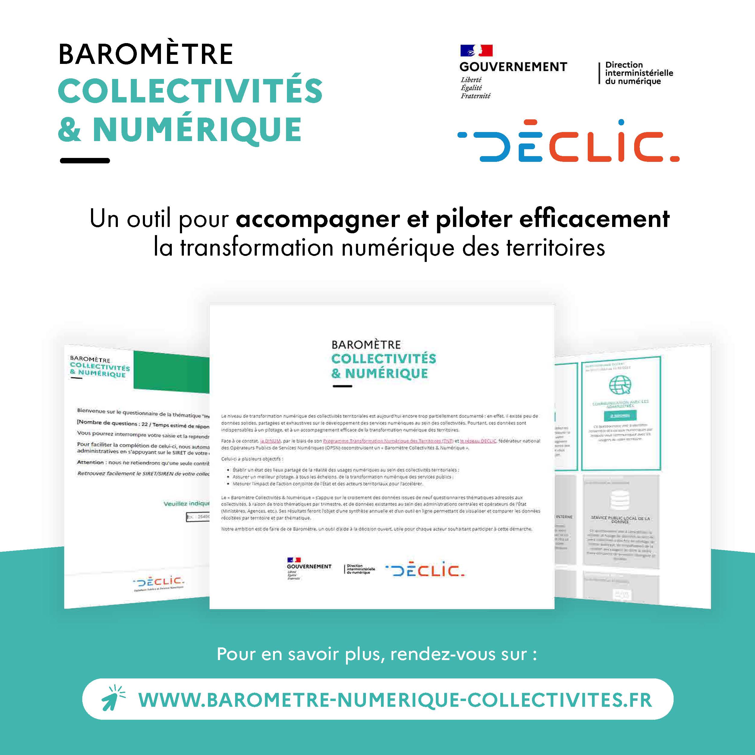 Baromètre collectivités & numérique